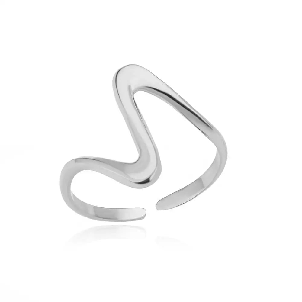 Bague Femme en Acier Inoxydable 316L Dorée – Ne Noircit Pas | Élégance & Durabilité