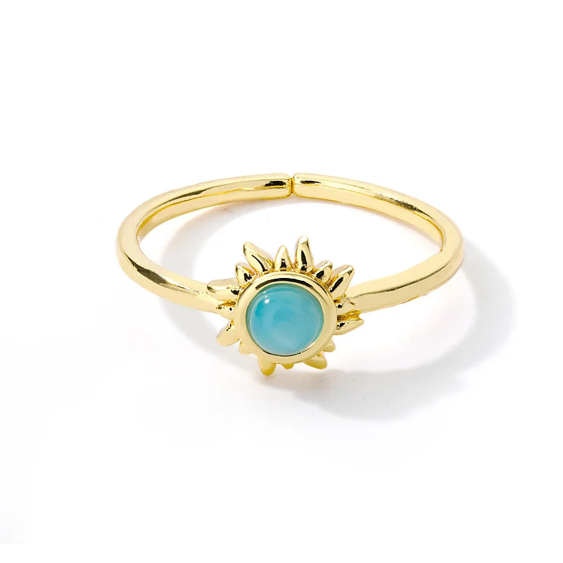 Bague Femme en Acier Inoxydable 316L Dorée – Ne Noircit Pas | Élégance & Durabilité