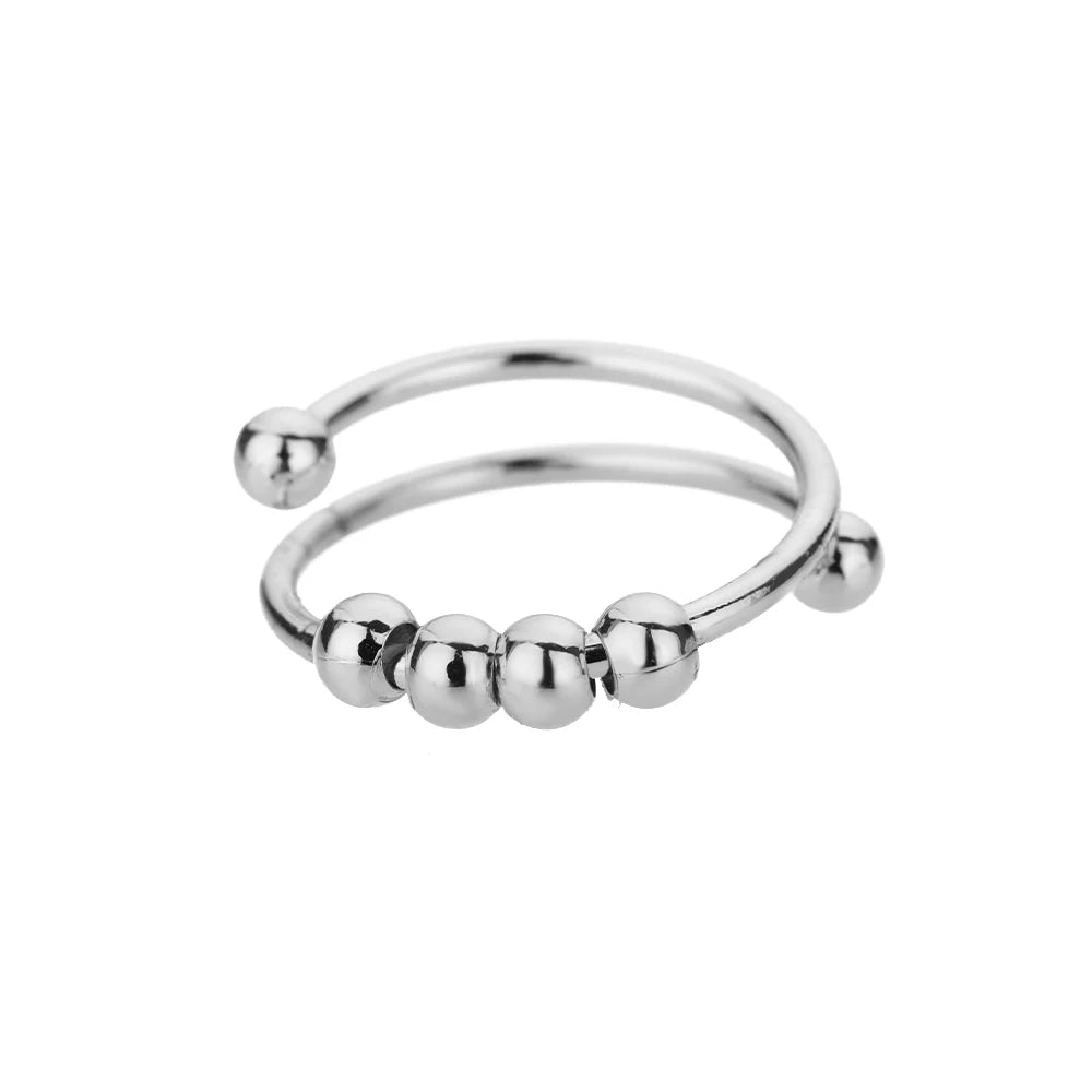 Bague Femme en Acier Inoxydable 316L Dorée – Ne Noircit Pas | Élégance & Durabilité