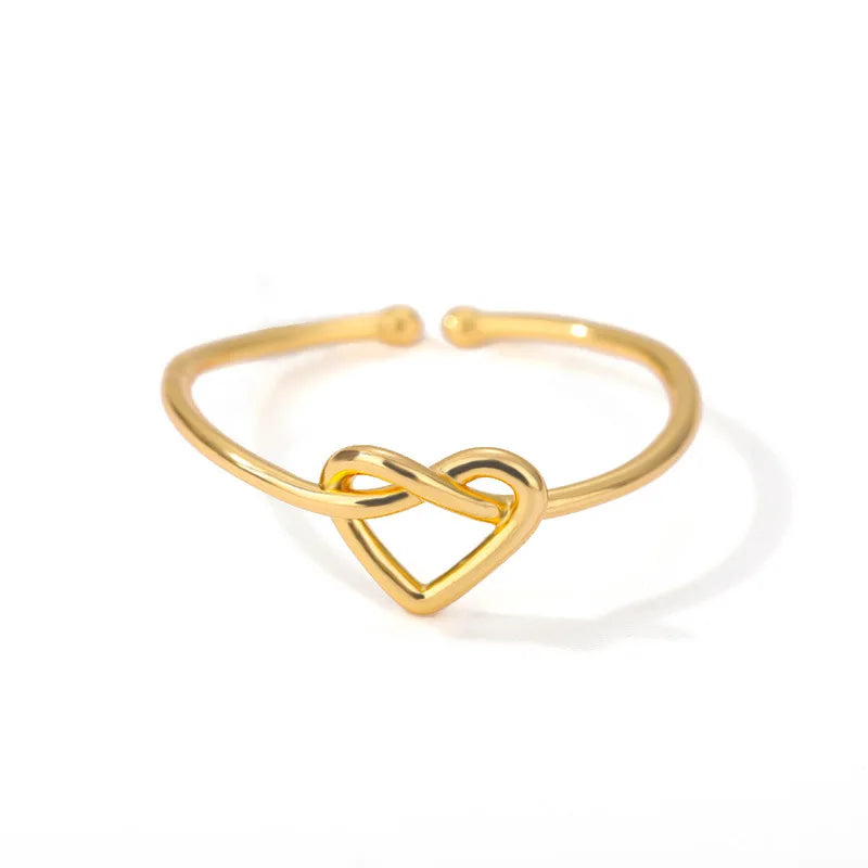 Bague Femme en Acier Inoxydable 316L Dorée – Ne Noircit Pas | Élégance & Durabilité