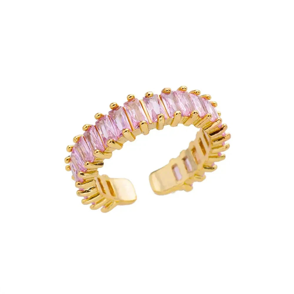 Bague Femme en Acier Inoxydable 316L Dorée – Ne Noircit Pas | Élégance & Durabilité