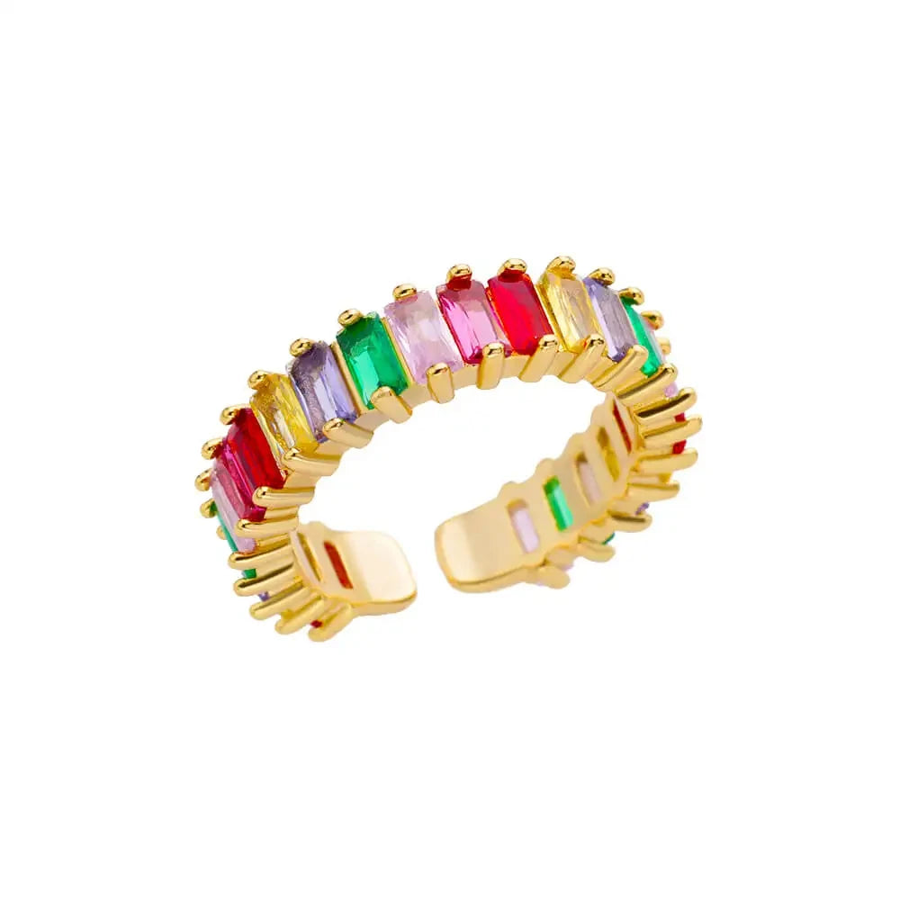 Bague Femme en Acier Inoxydable 316L Dorée – Ne Noircit Pas | Élégance & Durabilité
